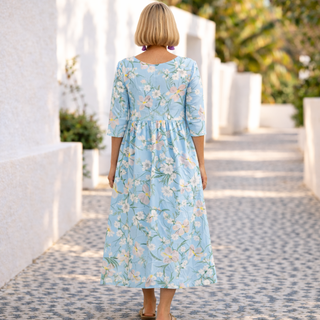 Kavina™ | Robe Été Charme Léger Pastel