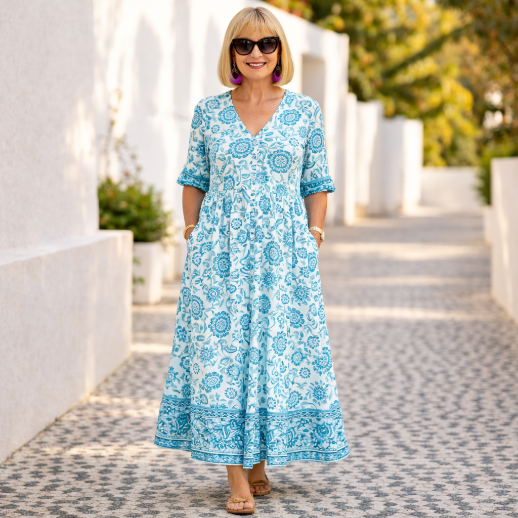 Korexa™ | Robe Été Allure Joyeuse Colorée