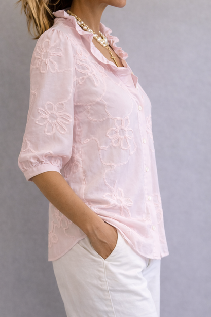 Camille | Blouse Florale Tendance