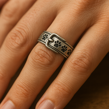 Elianor™ | Bague Inspirée Collier de Chien