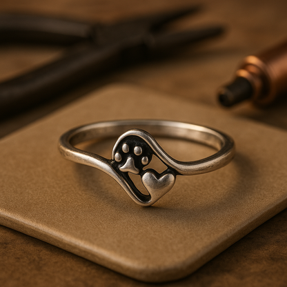 Maëlle™ | Bague Patte Vintage