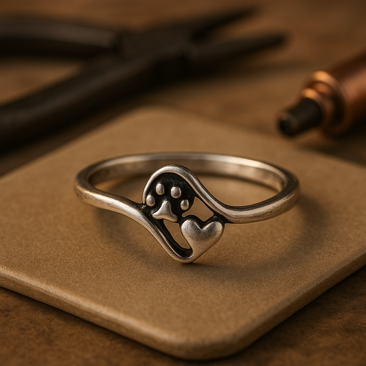 Maëlle™ | Bague Patte Vintage