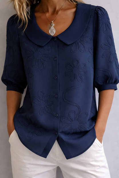 Clara | Blouse Florale Élégante