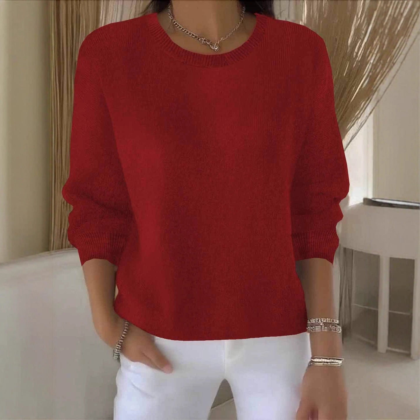 Blanche™ | Pull Pure Élégance