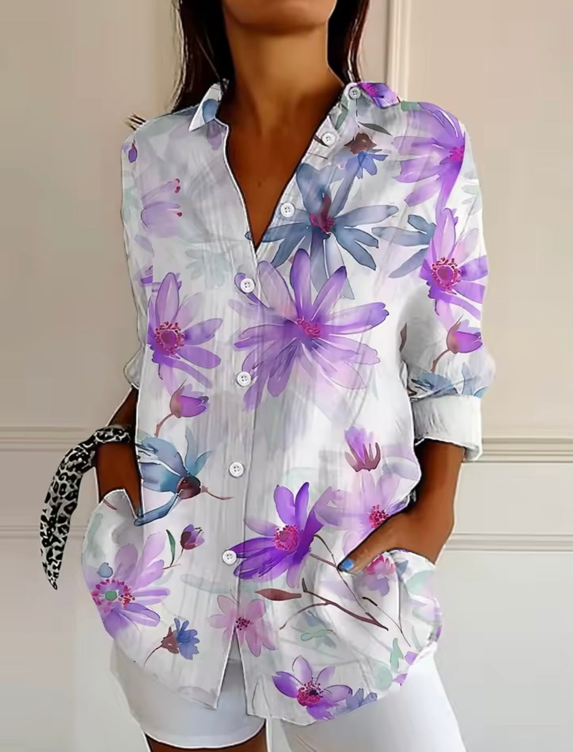Zora | Blouse Classique Élégante