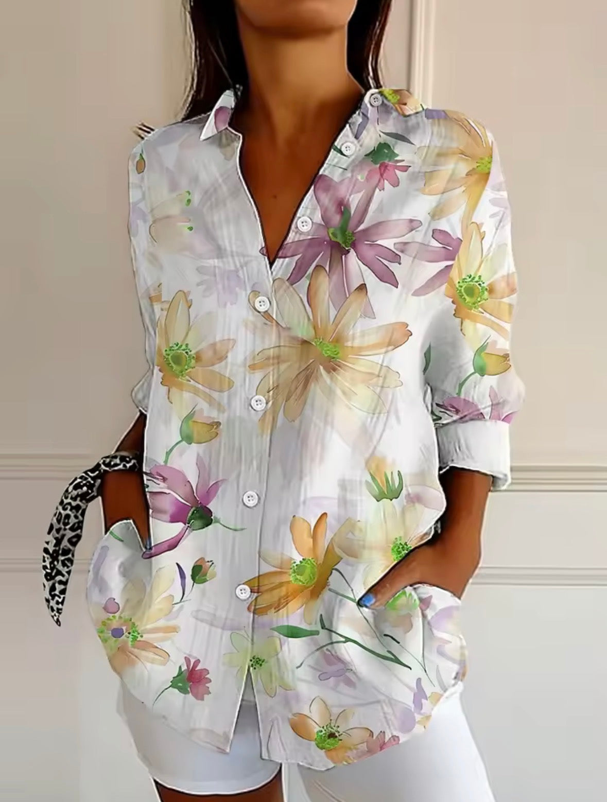 Zora | Blouse Classique Élégante