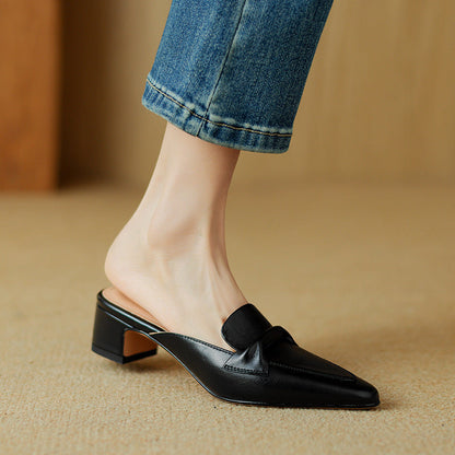 Béatrice | Mules Pointues Élégantes