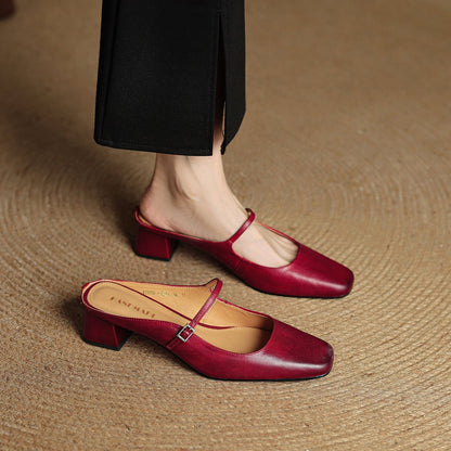 Audrey | Mules Élégantes