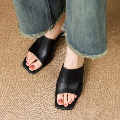 Océane | Mules Curve Élégantes