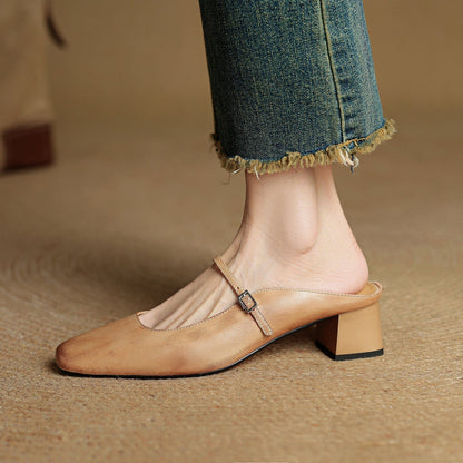 Audrey | Mules Élégantes
