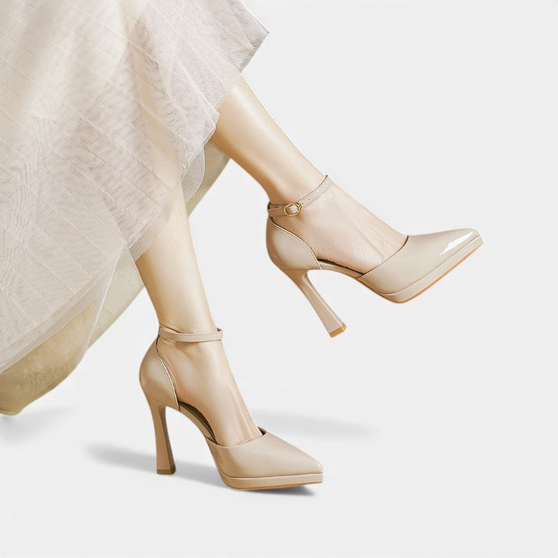 Salomé™ | Escarpins Talon Évasé Moderne