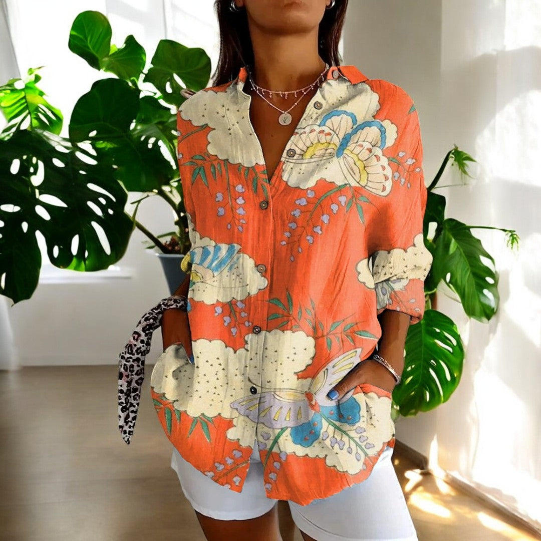 Pauline | Chemise Élégante à Boutons