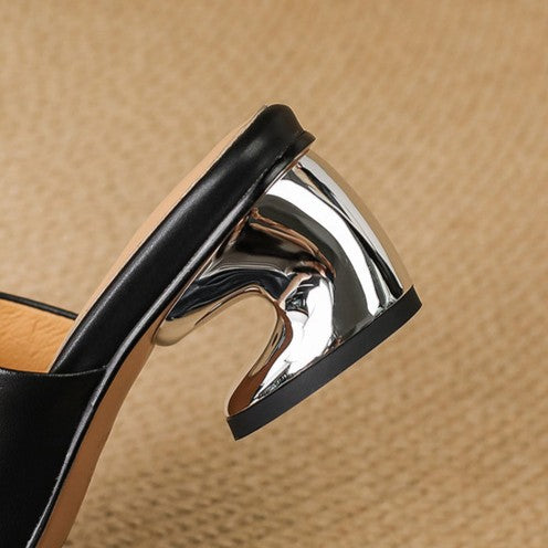 Océane | Mules Curve Élégantes