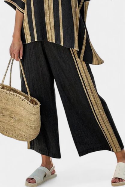 Céline™ | Ensemble Haut Pantalon Élancer Léger