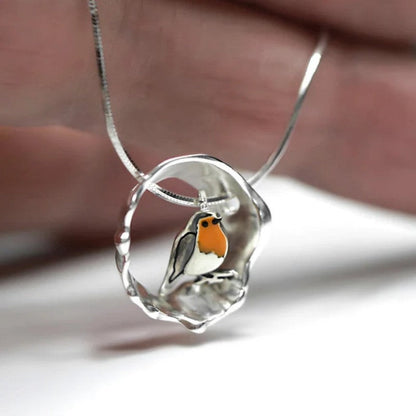 Mirabelle™ | Collier Oiseau Artistique