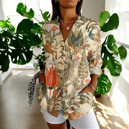 Pauline | Chemise Élégante à Boutons