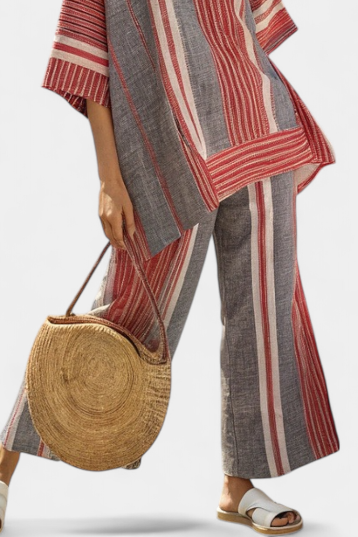 Clarisse™ | Ensemble Haut Pantalon Bien Se Sentir