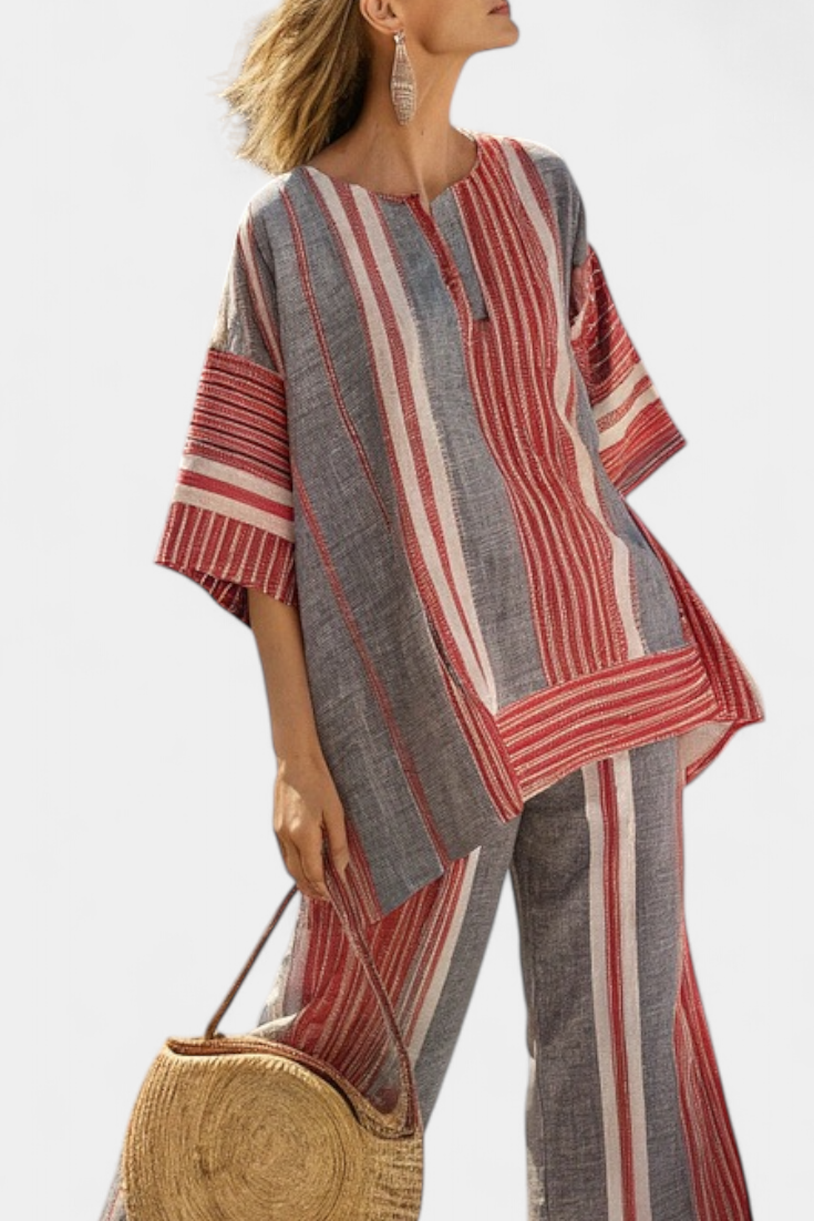 Clarisse™ | Ensemble Haut Pantalon Bien Se Sentir