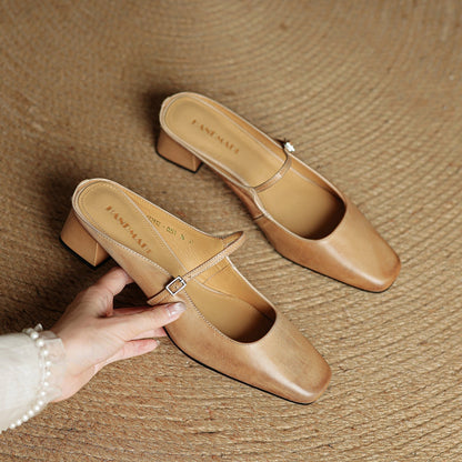 Audrey | Mules Élégantes