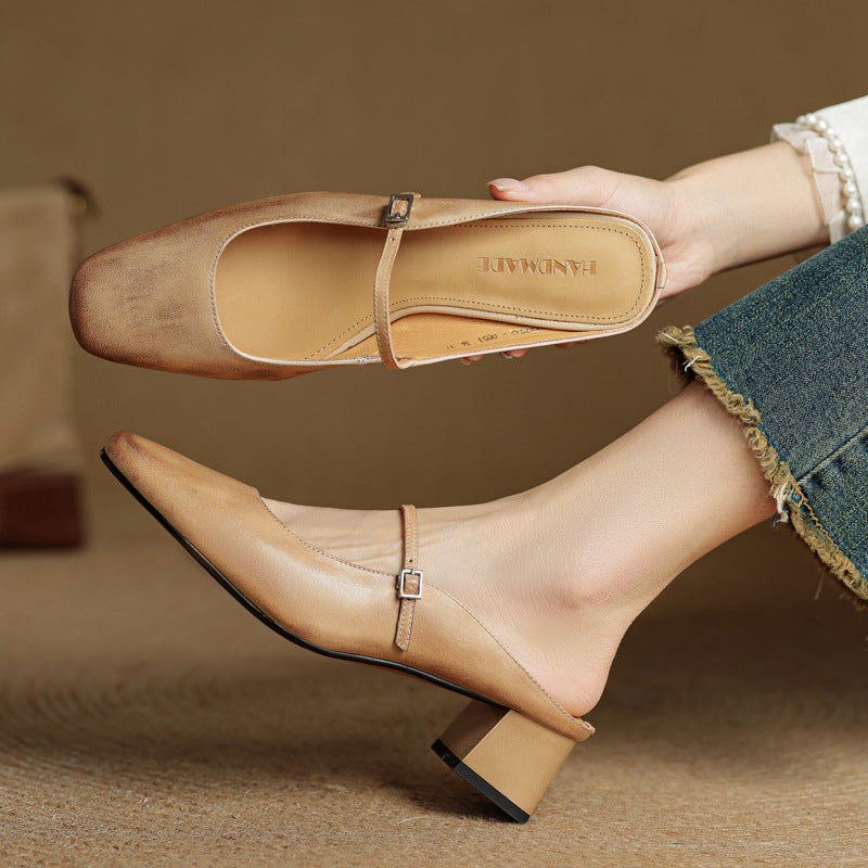 Audrey | Mules Élégantes