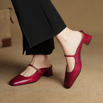 Audrey | Mules Élégantes