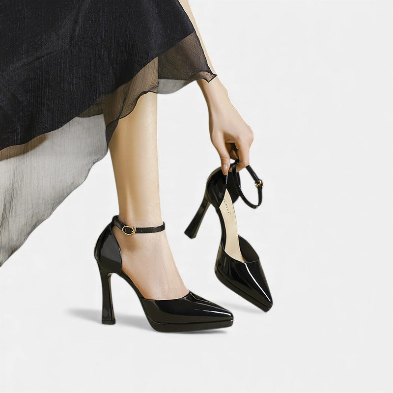 Salomé™ | Escarpins Talon Évasé Moderne
