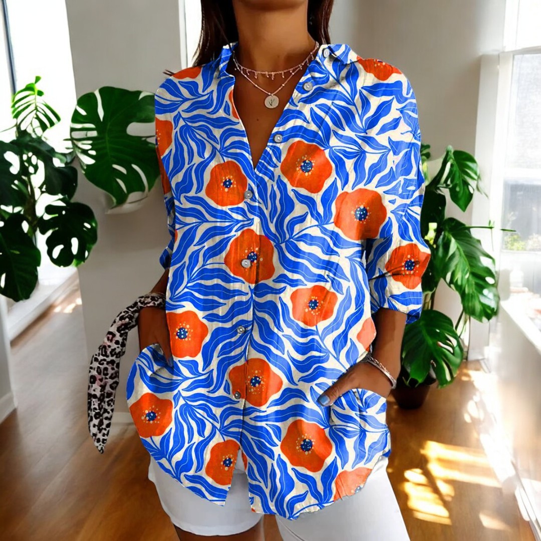 Pauline | Chemise Élégante à Boutons