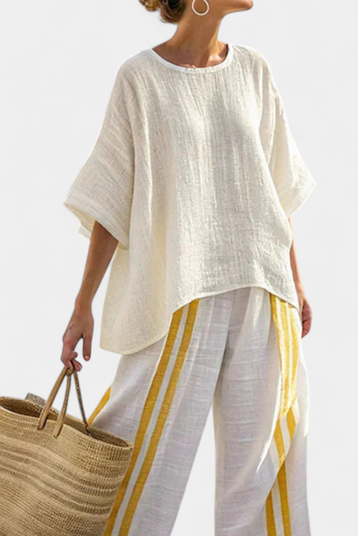Isabelle™ | Ensemble Haut Pantalon Esprit Léger