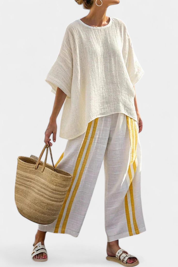 Isabelle™ | Ensemble Haut Pantalon Esprit Léger