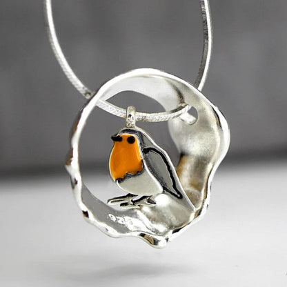 Mirabelle™ | Collier Oiseau Artistique