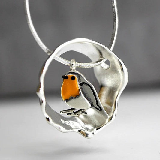 Mirabelle™ | Collier Oiseau Artistique