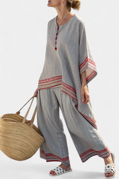 Amandine™ | Ensemble Haut Pantalon Plaisir Simple