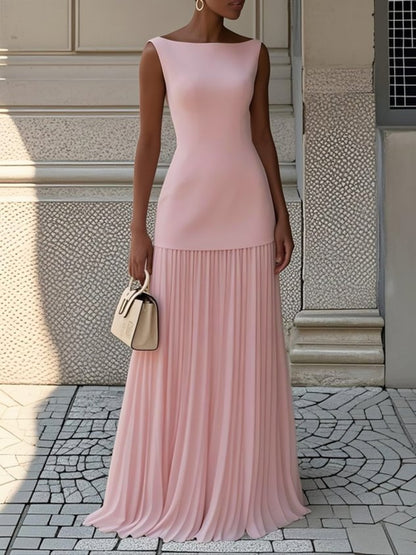 Juliette | Robe Maxi Plissée
