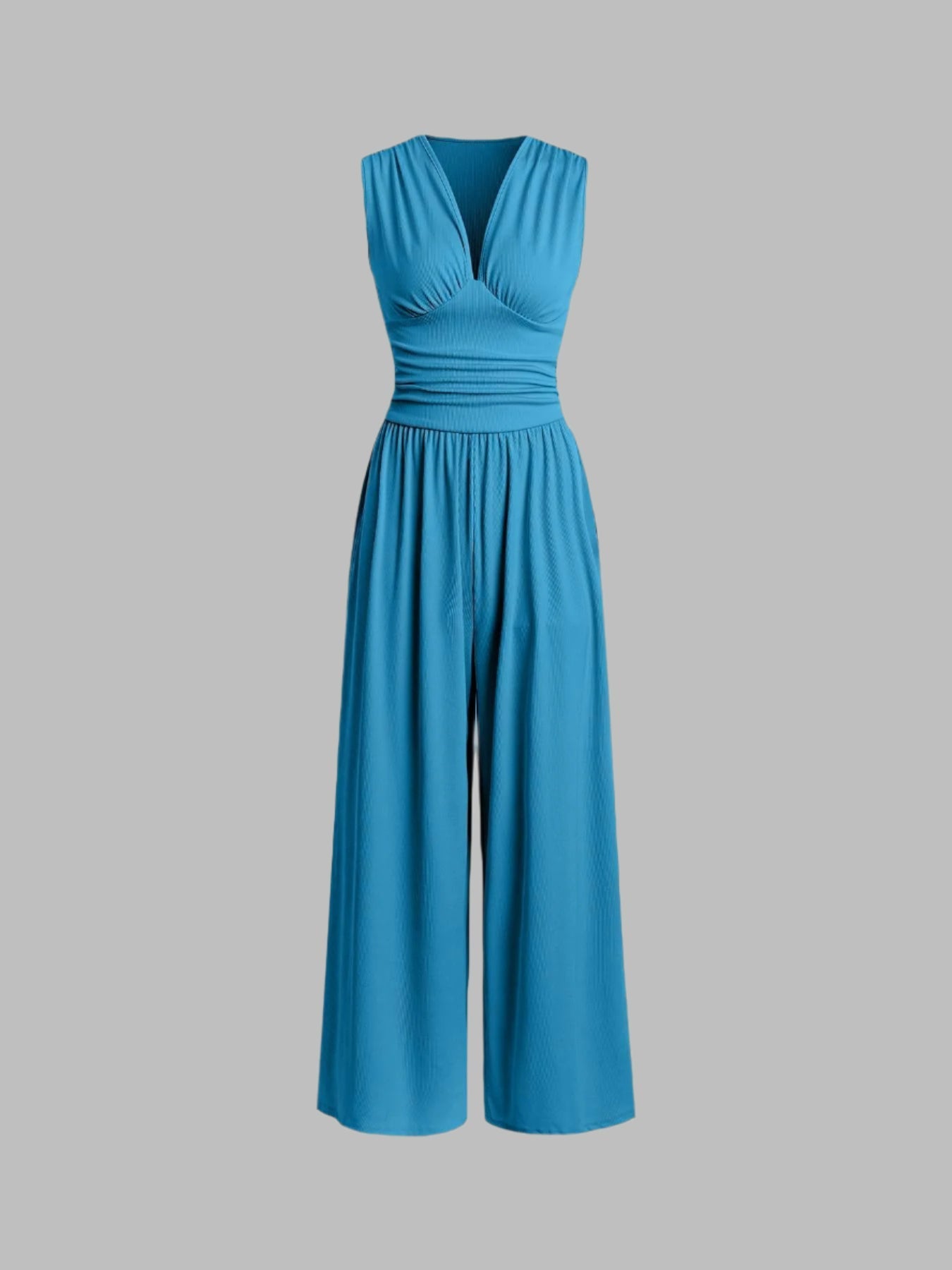 Clara | Combinaison Élégante Sans Manches à Jambes Larges