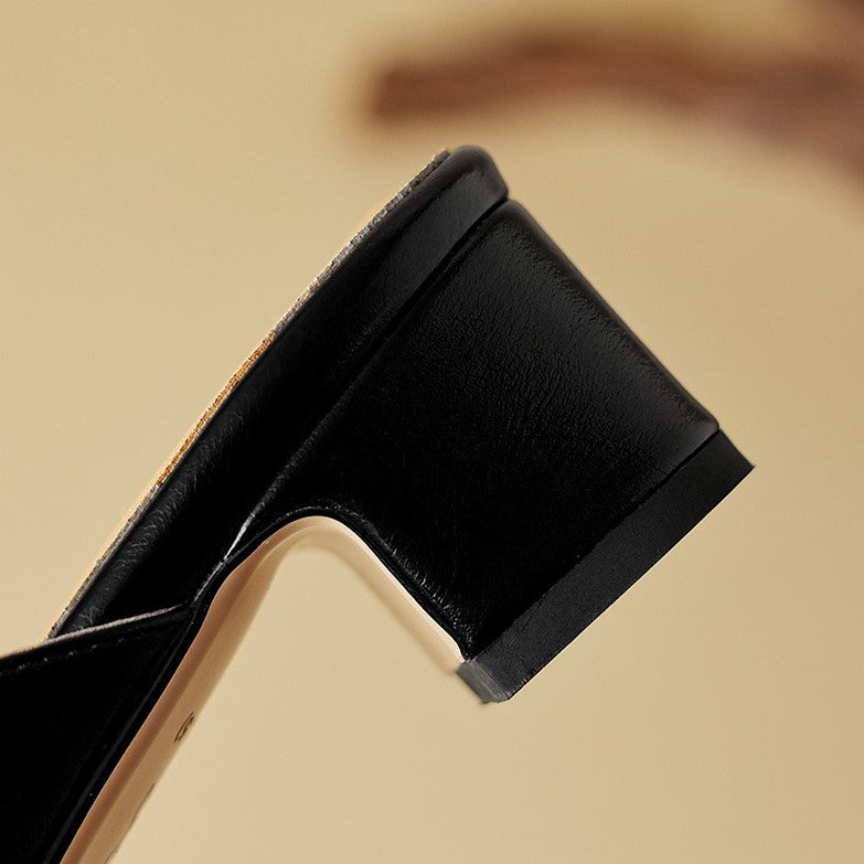 Béatrice | Mules Pointues Élégantes