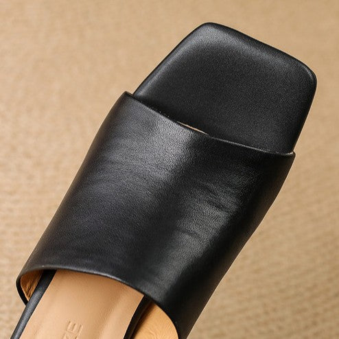 Océane | Mules Curve Élégantes