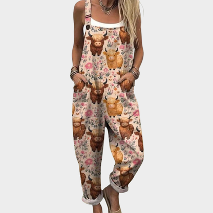 Émilie™ | Pantalon Animaux Ferme