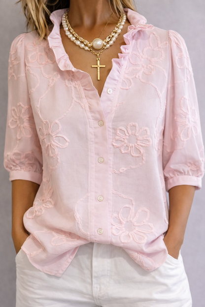 Camille | Blouse Florale Tendance