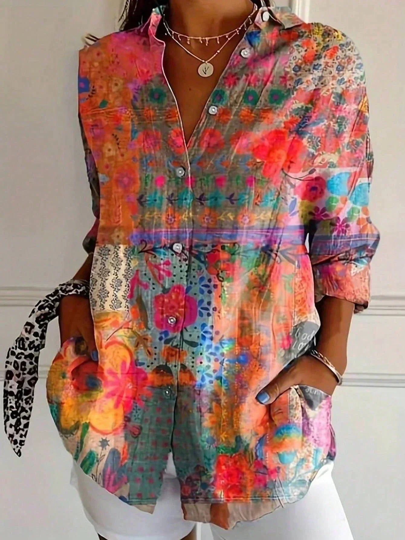 Maëva | Blouse Classique Élégante