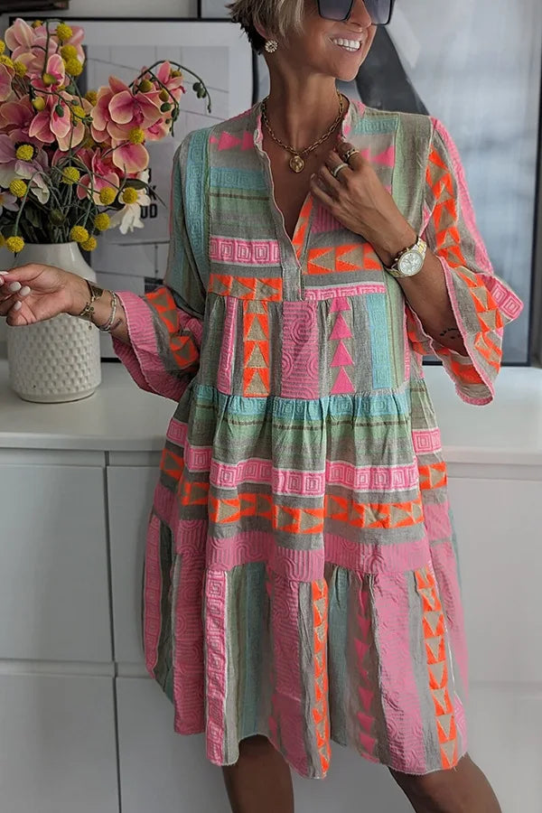 Lucienne™ | Robe Bohème Volants