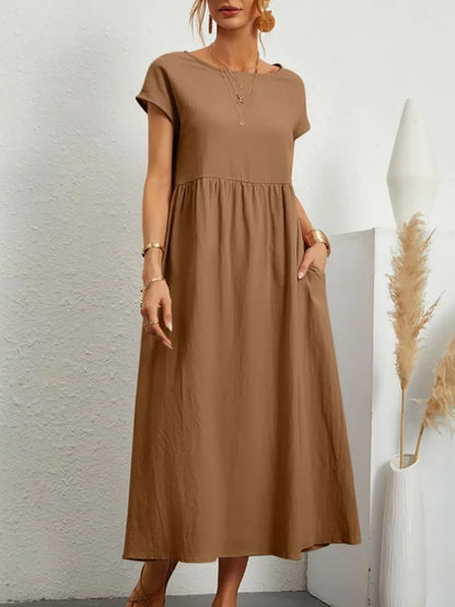 Adeline™ | Robe Midi Poches