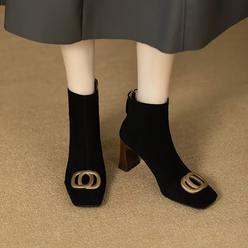 Lucie | Bottes Élégantes Veloutées