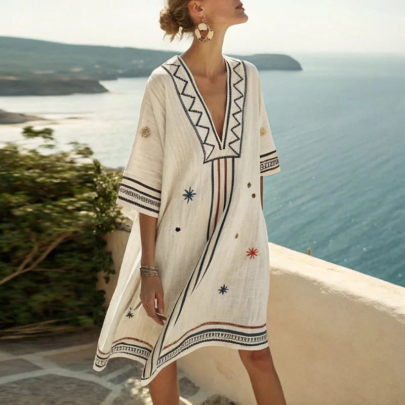 Maëlys™ | Robe Bohème Étoilée