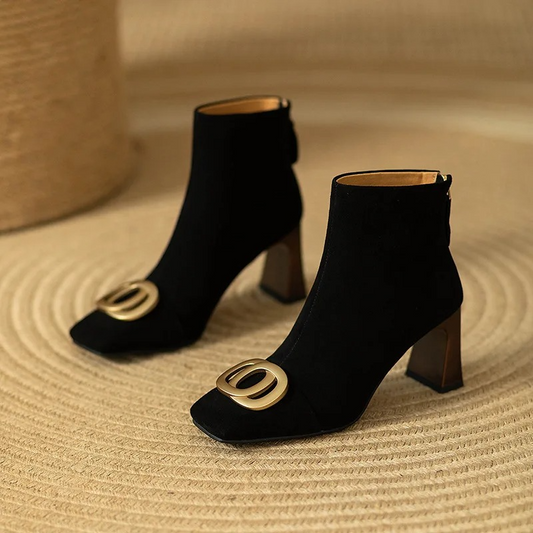 Lucie | Bottes Élégantes Veloutées