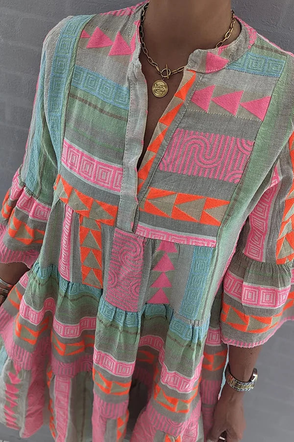Lucienne™ | Robe Bohème Volants