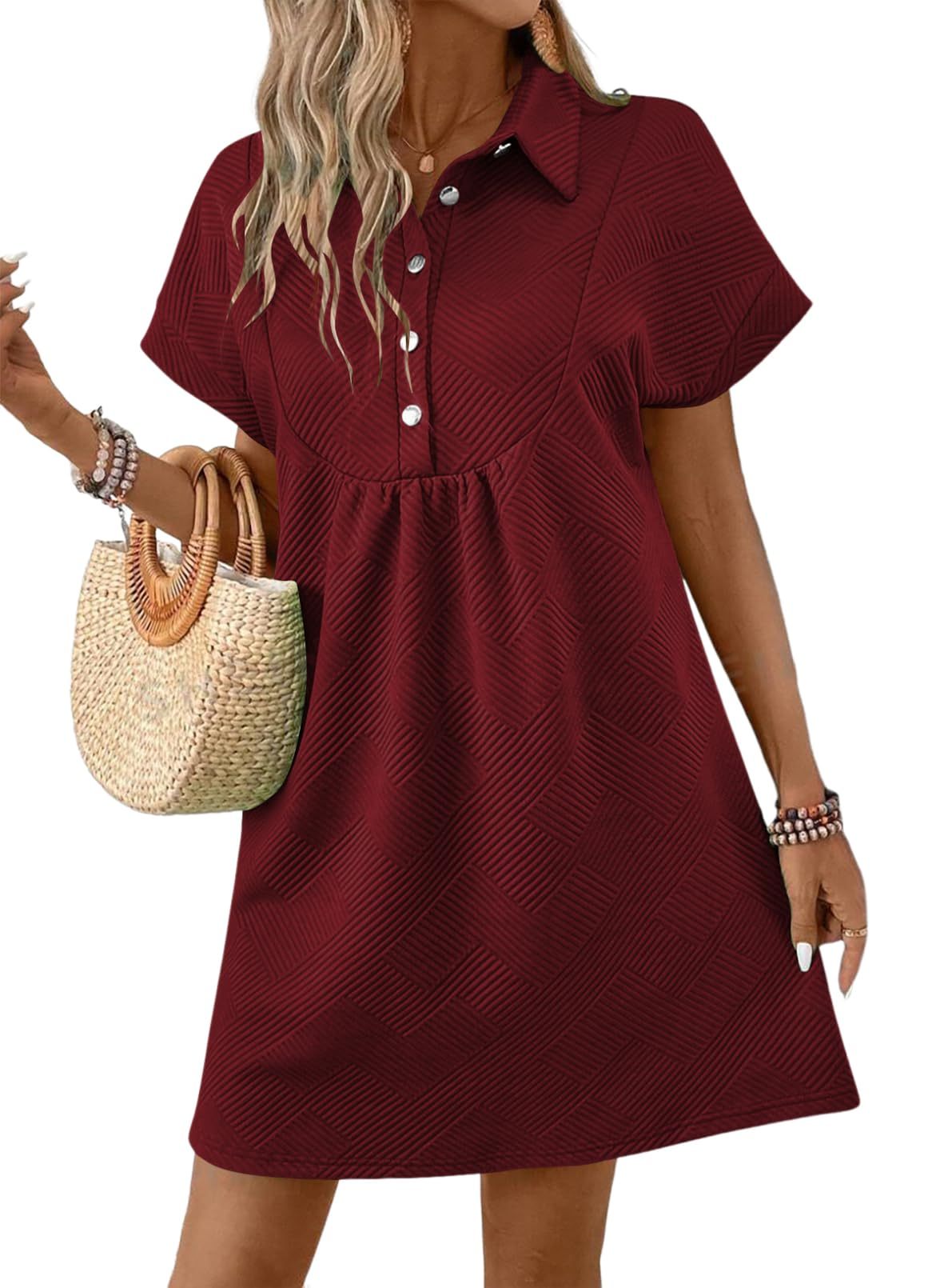 Auréliane™ | Robe Motif Texturé