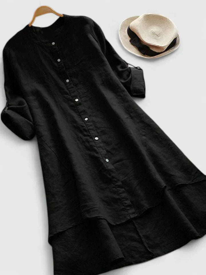 Ophélie™ | Robe Chemise Boutonnée