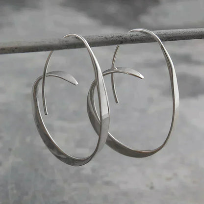 Sarah | Boucles d’Oreilles Spirale Élégantes