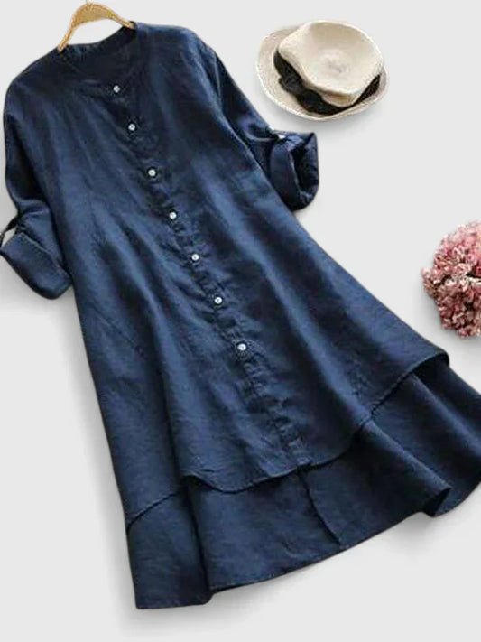 Ophélie™ | Robe Chemise Boutonnée