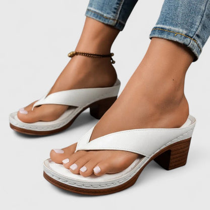 Maëlle™ | Sandales Talon Bloc Élégantes